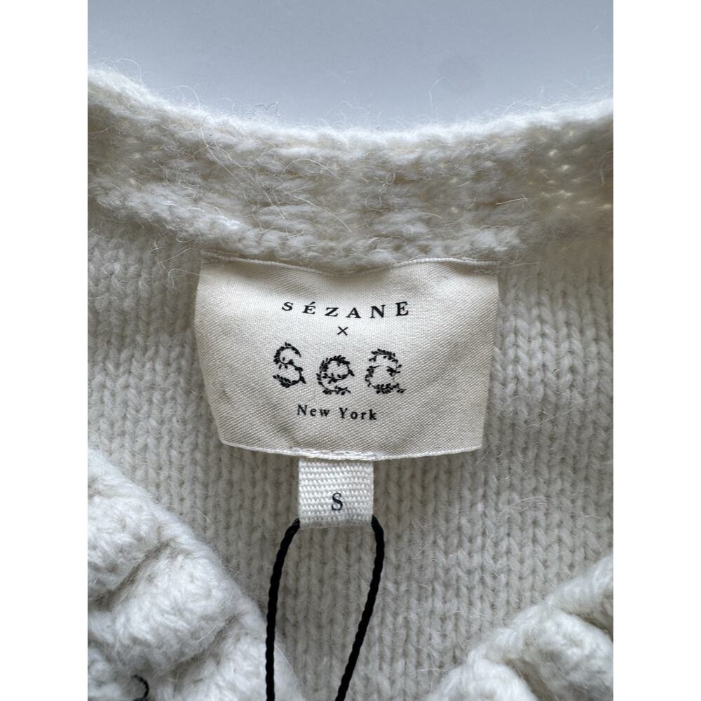 Sezane x SEA New York Nate Cardigan Small NWT - Picture 5 of 7